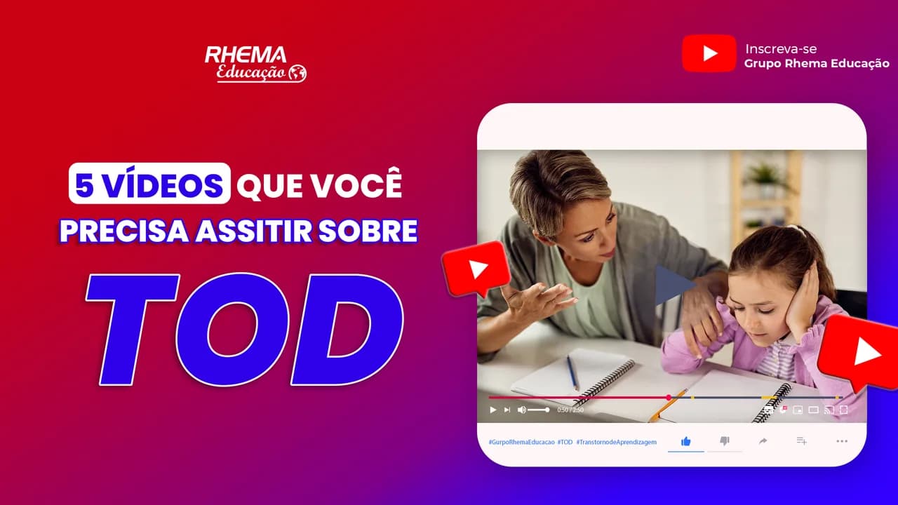 05 vídeos que você precisa assistir sobre TOD!
