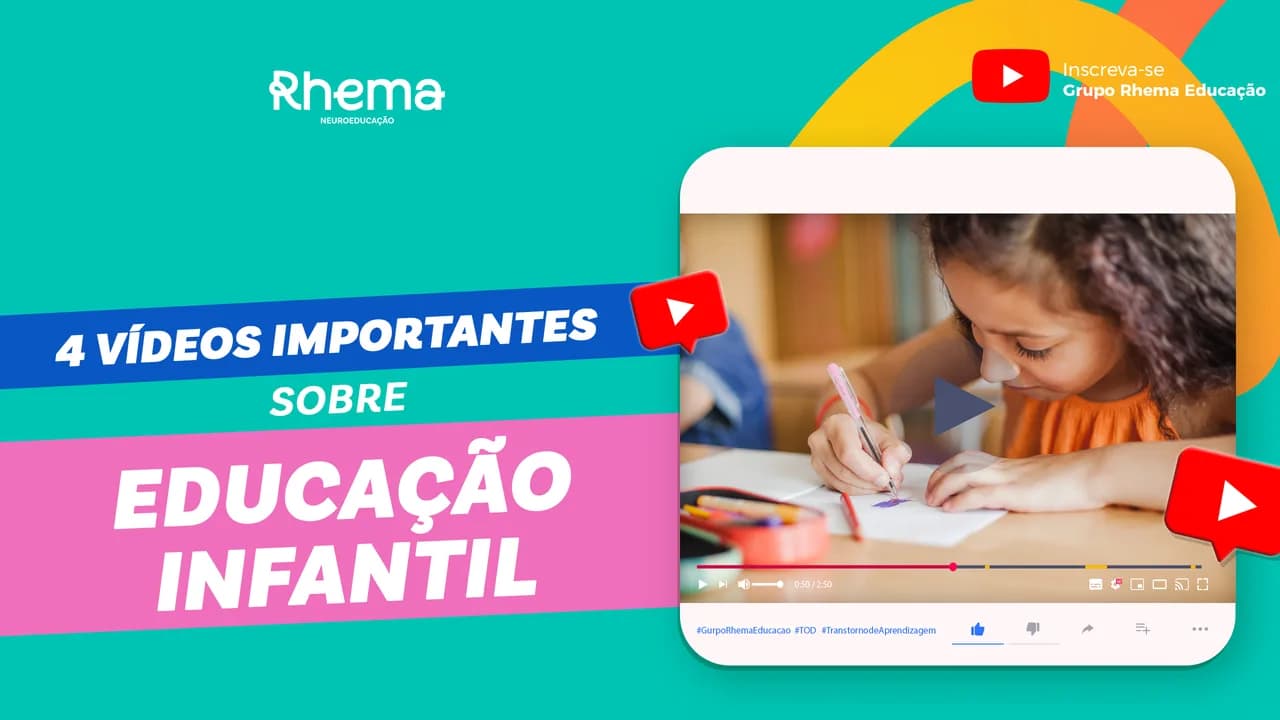 4 Vídeos Importantes sobre Educação Infantil