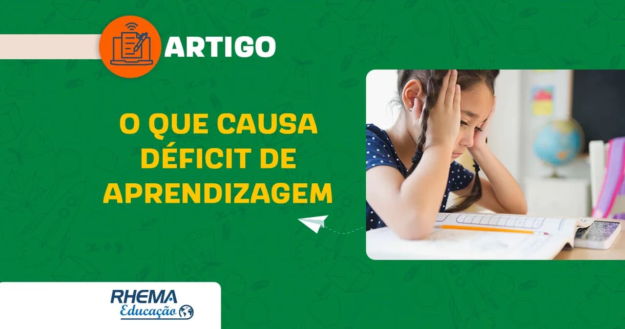 O que causa déficit de aprendizagem?