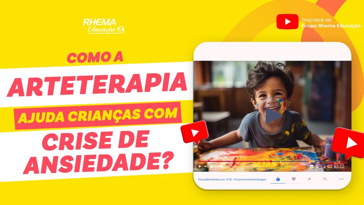 Como a Arteterapia ajuda as crianças com crise de Ansiedade?