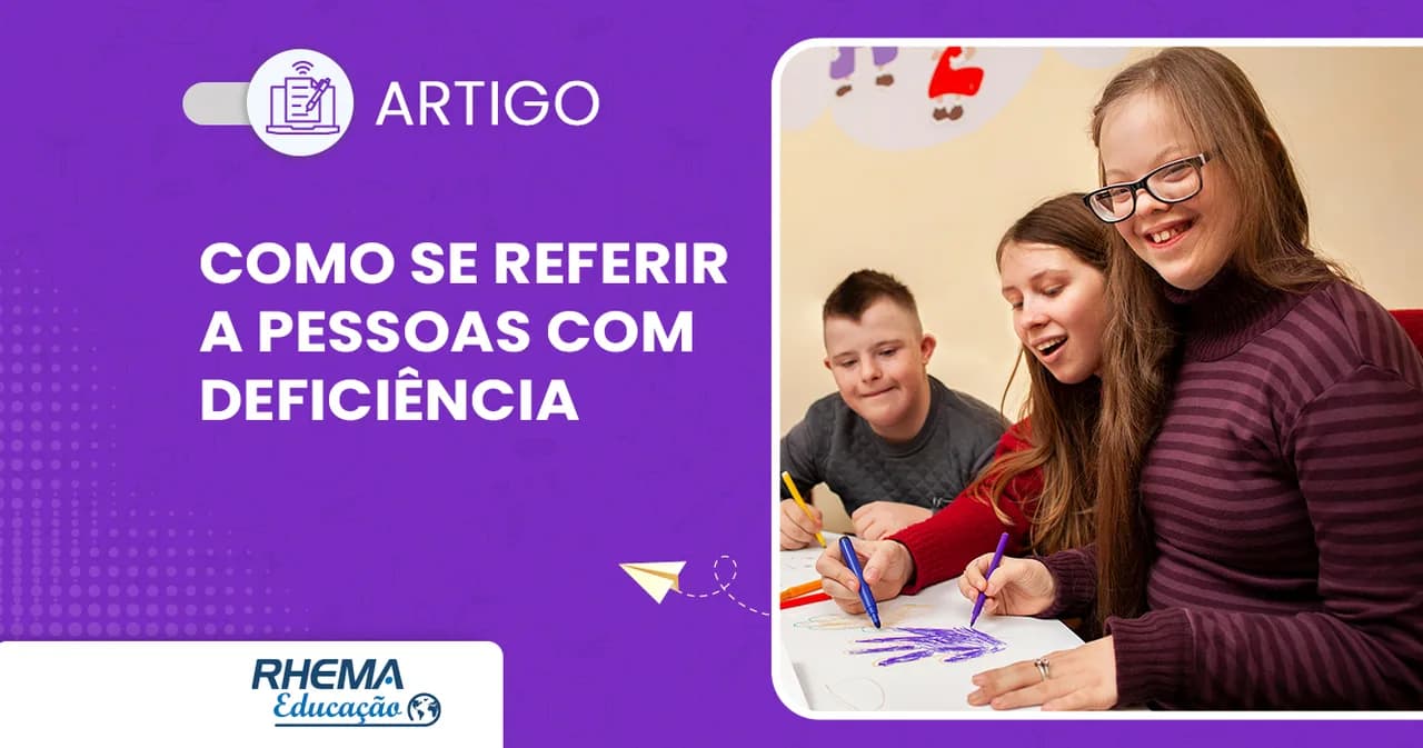 Como se referir a pessoas com deficiência?