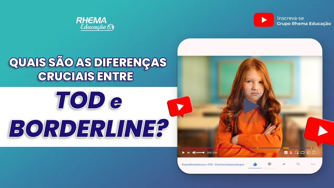 Quais são as diferenças cruciais entre TOD e Borderline?