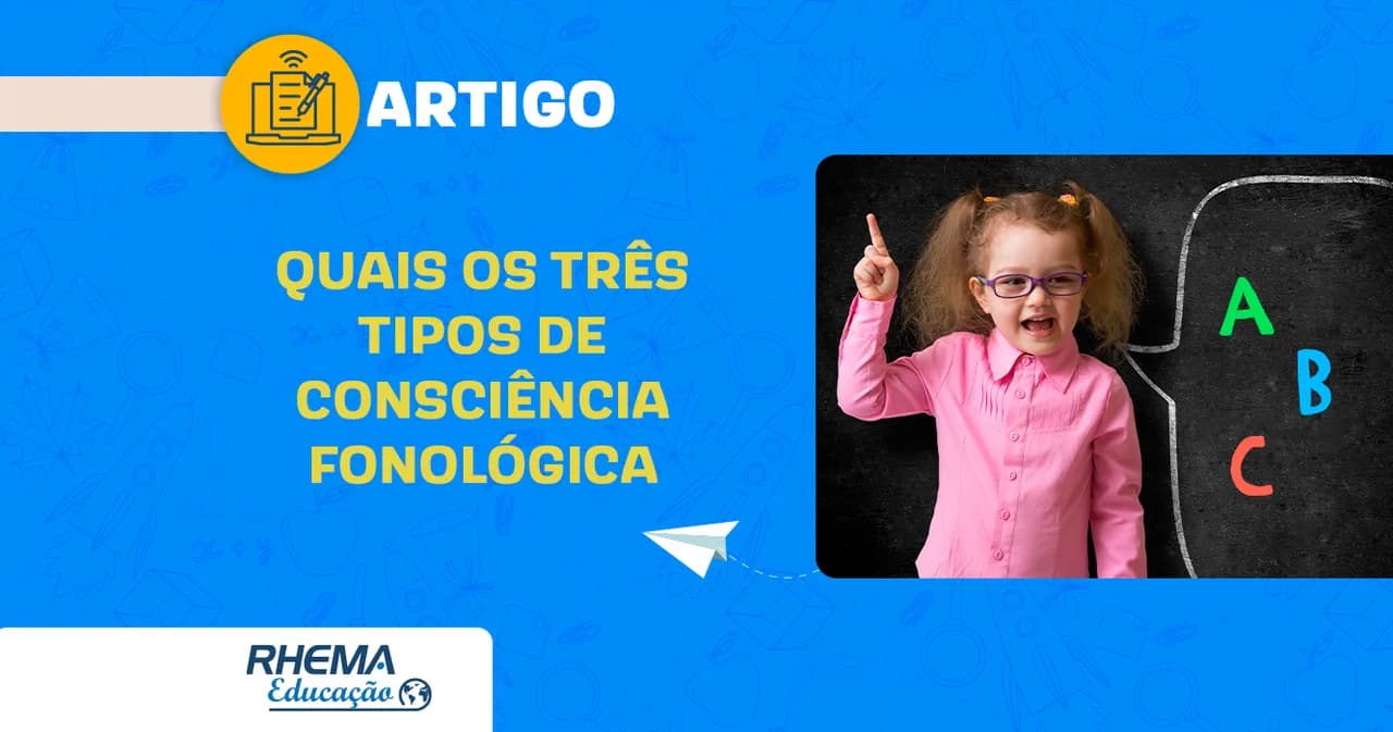 Quais os três tipos de consciência fonológica?