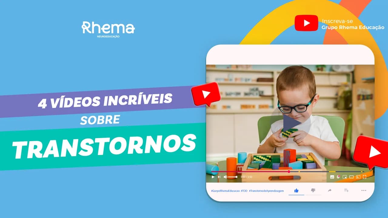 Veja agora 4 vídeos incríveis sobre transtorno!